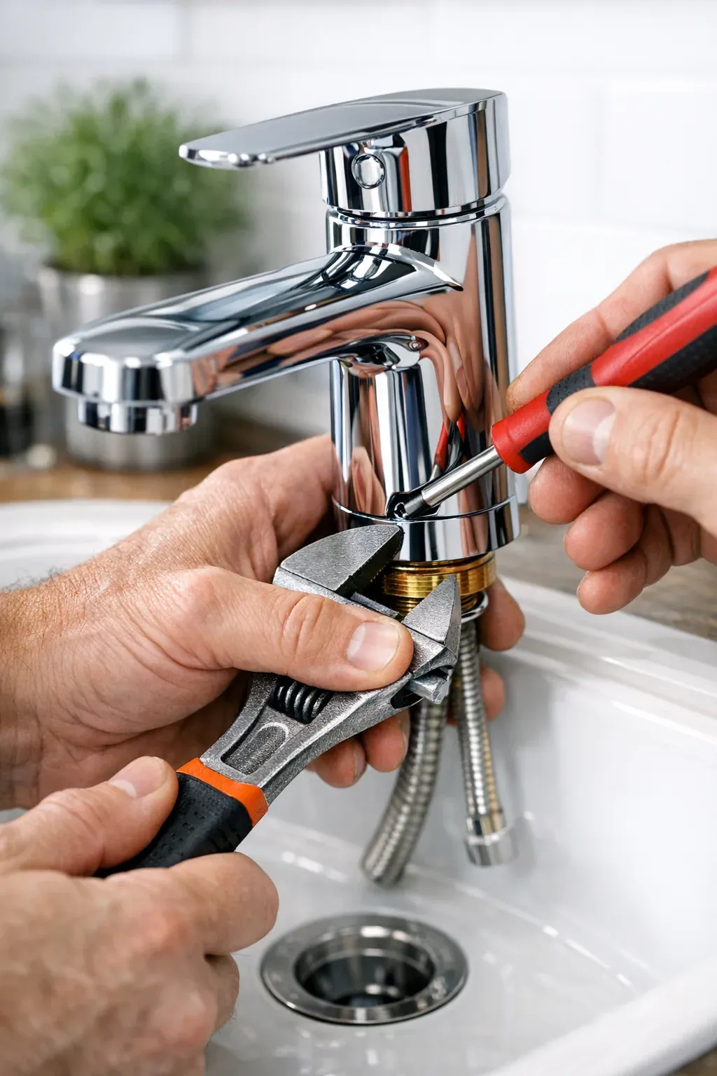 Tap and mixer replacement