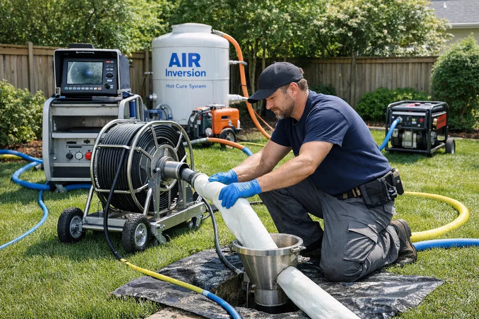 Pipe relining and repair services